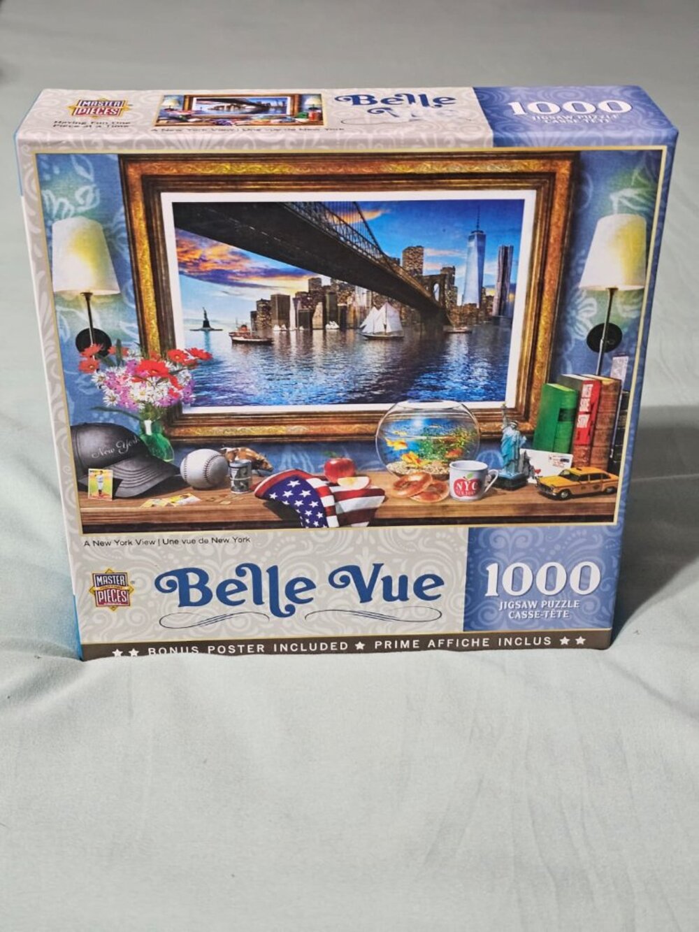 MasterPieces Jigsaw Puzzle A New York View Bella Vue series 1000 pieces New